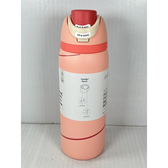 OWALA Candy Cane Lane Water Bottle 32 oz. Merry & Bright Special Edition IN HAND - Picture 2 of 4